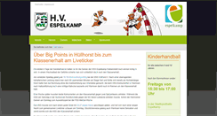 Desktop Screenshot of hv-espelkamp.de