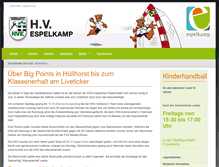 Tablet Screenshot of hv-espelkamp.de